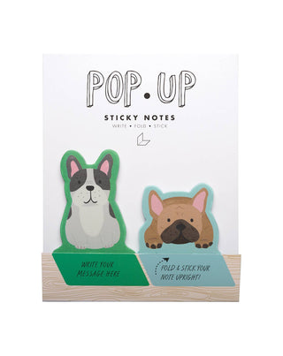 Frenchies Pop Up Sticky Note