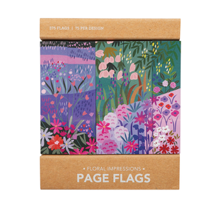 Floral Impressions Page Flags