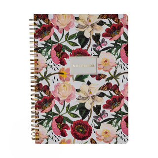 Peonies Spiral Notebook