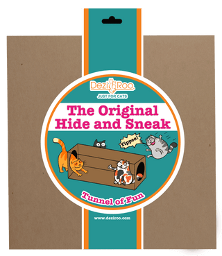 Hide and Sneak Cat Play Tunnel