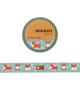 Corgis Washi Tape