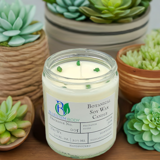 005 BOTANICAL SOY WAX CANDLE | CACTUS JADE