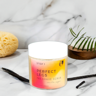 Perfect Legs | Step 1 Pre-Shave Scrub | Vanilla Sugar