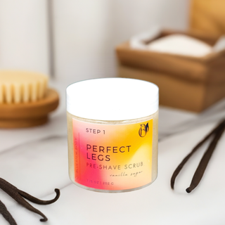 Perfect Legs | Step 1 Pre-Shave Scrub | Vanilla Sugar