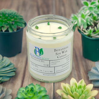 005 BOTANICAL SOY WAX CANDLE | CACTUS JADE