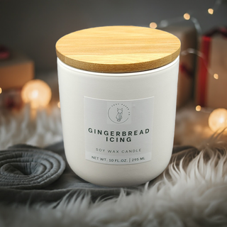 GINGERBREAD ICING SOY WAX CANDLE